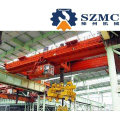 Top Quality Qz Double Girder Grab Overhead Bridge Crane with Electric Hoist for Sale in Workshop Warehouse